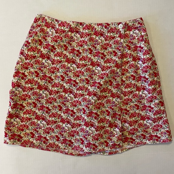 David N Sport floral wrap skort size 12 - Picture 1 of 3